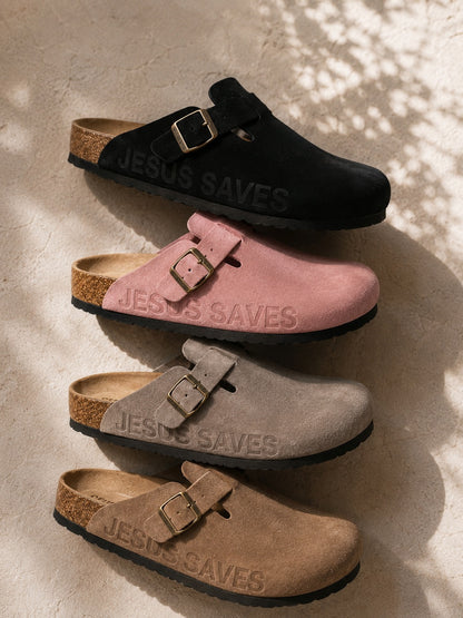 JESUS SAVES CLOGS